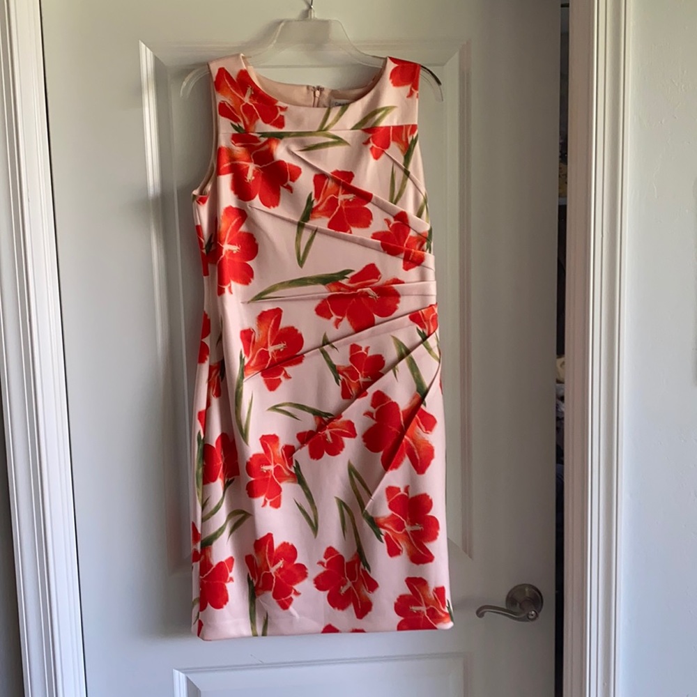 Beautiful like new scuba Calvin Klein dress